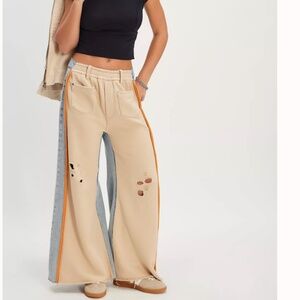 The Tales Denim Sweat Flares